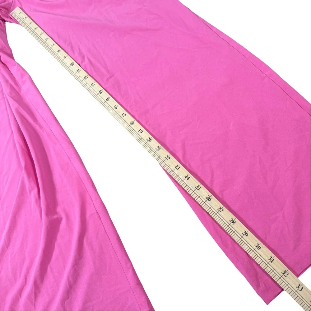 Alo Yoga Women's Mid-Rise Showdown Trouser Pink Pants Size S